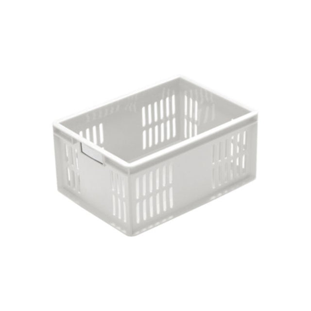 Set of 10 versatile white containers for storage, measuring 14.8 x 20.5 x 9.5cm, perfect for organizing any space.