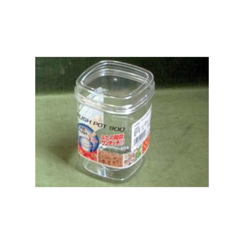 Set of 8 stackable storage containers, 900ml each, perfect for organizing kitchen, bathroom, or office supplies.
