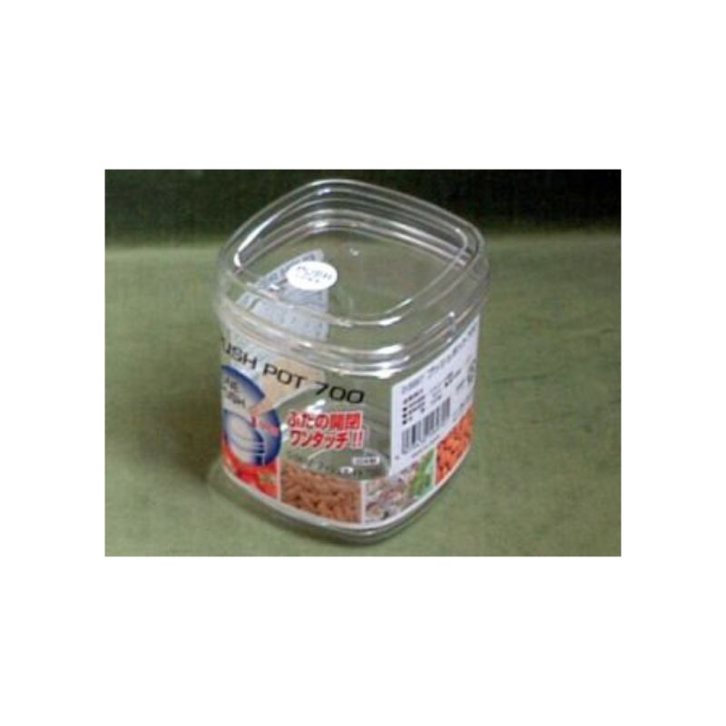 Set of 10 clear storage containers (10x10x11.5cm) ideal for organizing kitchen, office, or craft supplies, BPA-free and stackable.