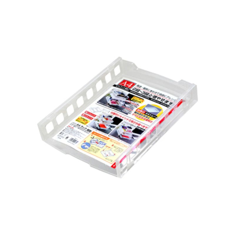 Set of 10 A4 vertical racks (26.1 x 34.6 x 6cm) for efficient storage of documents and materials in homes and offices.