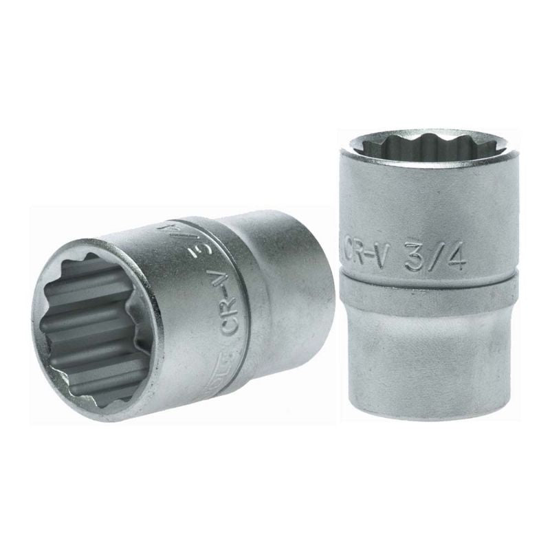 Teng 1/2in drive socket with 3/4in 12-point design, offering durability, precision, and versatility for automotive tasks.