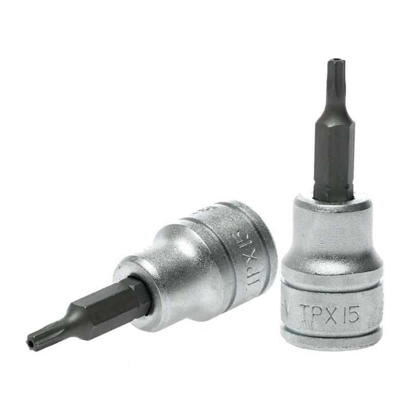 Teng 3/8in Dr. TX Bit Socket TPX15: high-grade steel socket for precise fastening in automotive and DIY projects.