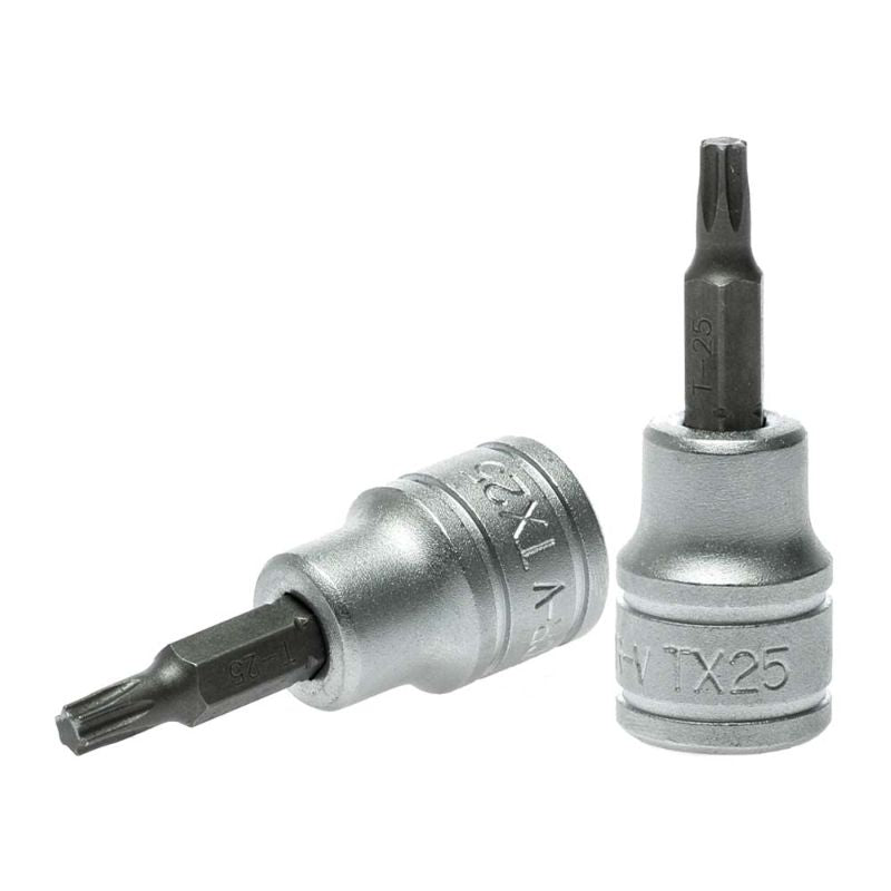 Teng 3/8in Dr. TX25 Bit Socket, durable and precise for automotive and electronic repairs in tight spaces.