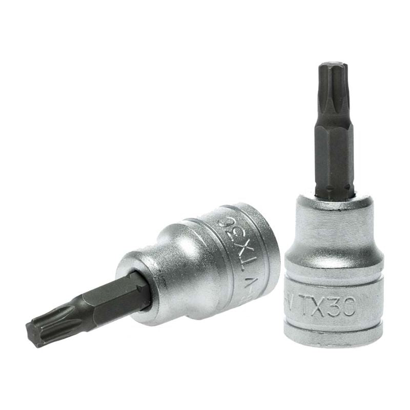 Teng 3/8in Drive TX30 Bit Socket made from durable chrome vanadium steel, perfect for automotive and DIY tasks.