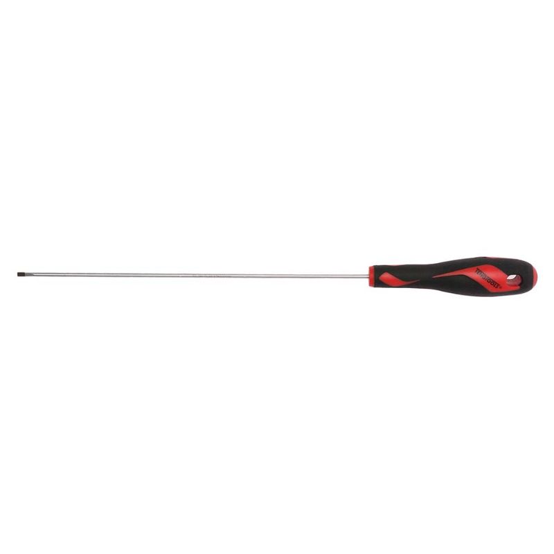 Teng MD TT-MV+ Screwdriver FL0.5 x 2.5 x 200mm with ergonomic handle, black tips, and lightweight design for precision tasks.