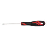 Teng MD TT-MV+ Screwdriver PH#0, 75mm, durable steel, ergonomic design, black tip for grip, ideal for tight spaces.