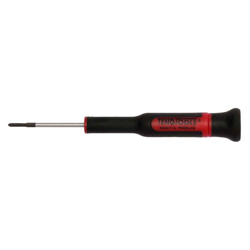 Compact 40mm mini screwdriver with PH#00 tip, perfect for electronics repair, jewelry making, and delicate tasks.