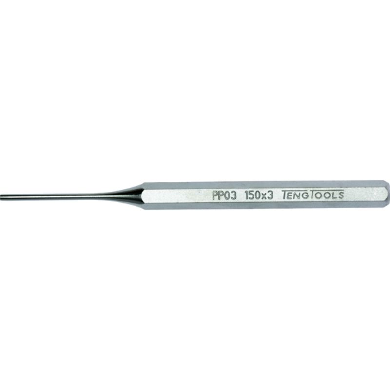 Teng Parallel Pin Punch 5mm, precision tool for pin insertion/removal in machinery, crafted for durability and efficiency.