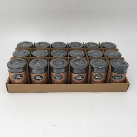Set of 18 rustic black scented candles, elegant 5 x 7.5cm design perfect for creating a cozy home ambiance.