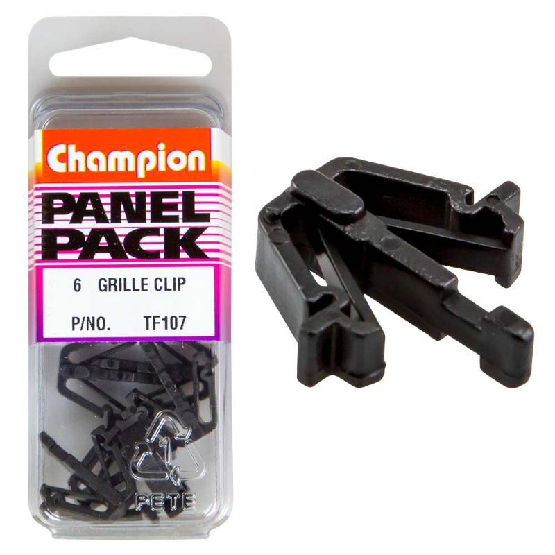 Durable Champion Grille Clip securely holds grill lids for optimal heat retention and even cooking during barbecues.