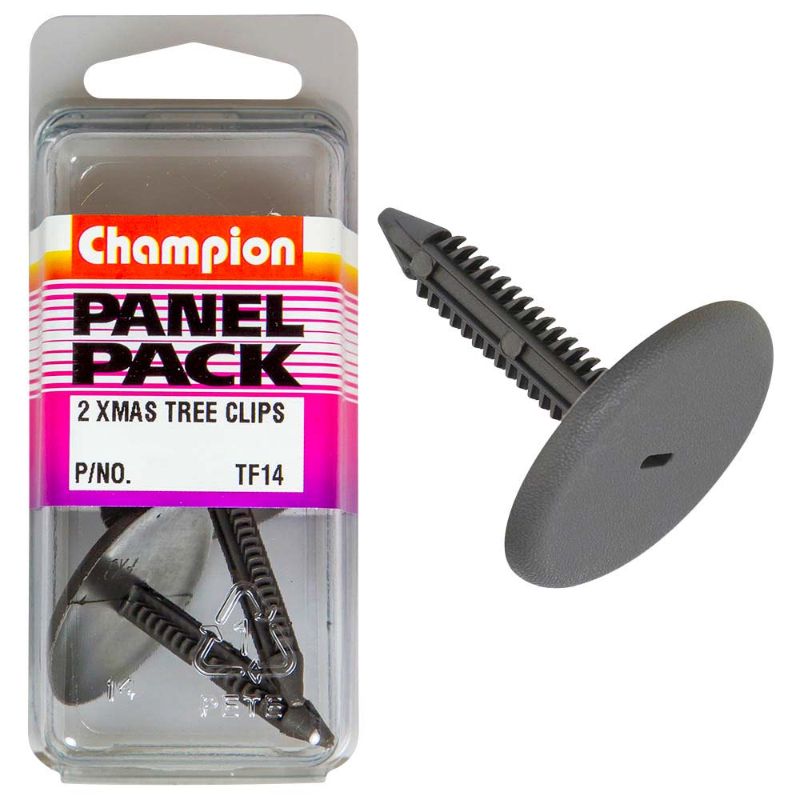 Grey Christmas tree clips, 34.8mm head and 36mm length, perfect for securing ornaments and lights during the holidays.
