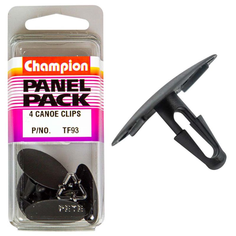 Durable Champion Canoe Clip secures gear during water adventures, designed for convenience with easy installation.