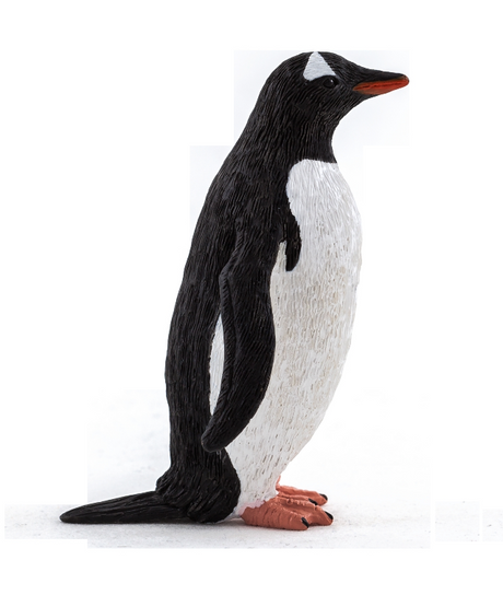 Lifelike Animal Planet Gentoo Penguin figurine, crafted from non-toxic PVC, perfect for kids and penguin lovers alike.