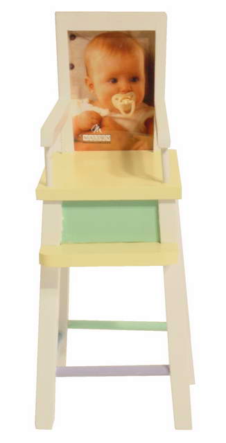 Photo Frame High Chair 19cm showcasing family memories in a stylish, durable design for home decor or gifting.