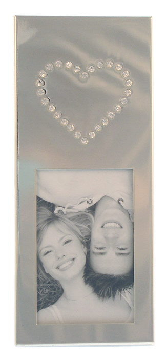 Decorative 8x10 photo frame with a glittery finish, perfect for showcasing cherished memories in style.