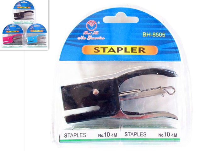 Colorful stapler set of 4 with unique designs, ideal for efficient stapling and enhancing workspace aesthetics.