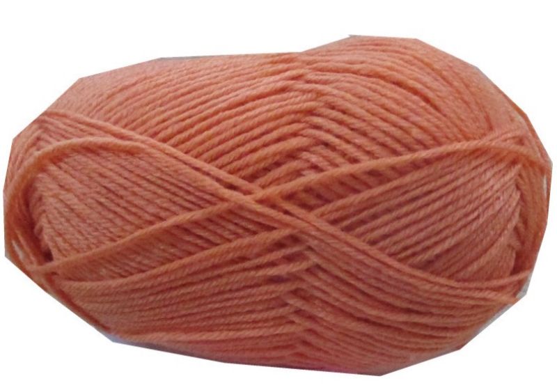 Yarn Acrylic - Peach 100g (Set Of 6)