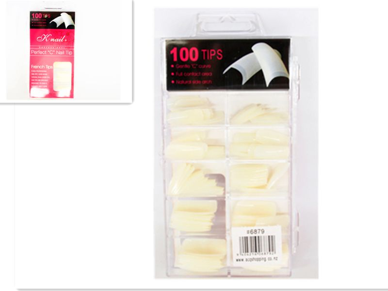 Plain fake nails - 100pc with short tips for easy application, natural look, and customizable designs for stylish manicures.