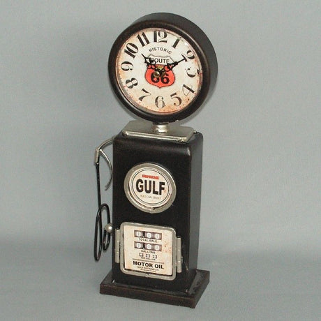 Sleek 34cm Gulf P/Pump clock with easy-to-read numerals, perfect for enhancing modern and traditional home decor.