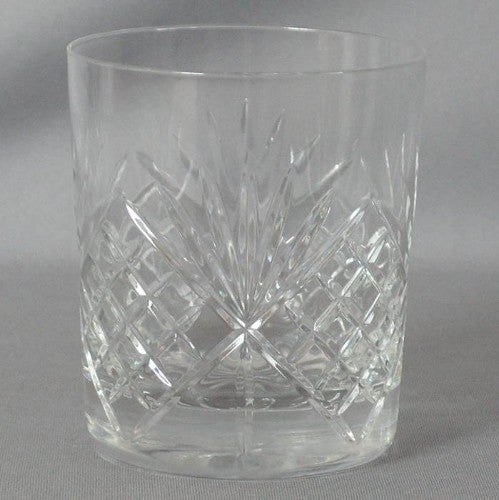 Elegant Minex Crystal double old fashioned glass, 280g, perfect for cocktails and whiskey with a sophisticated design.