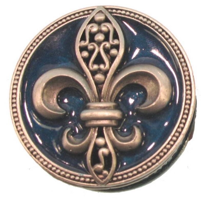 Elegant Fleur De Lys decorative set of 2, embodying timeless charm and sophistication for stylish home decor.
