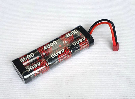 High-capacity 7.2V 5000mAh NiMH battery for RC cars and drones, offering long run times and stable performance.