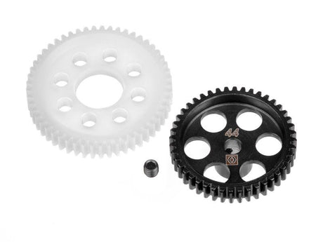 Alt text: High-speed gear set for gRS4 S3 RC cars enhancing speed, power, and acceleration on any terrain.