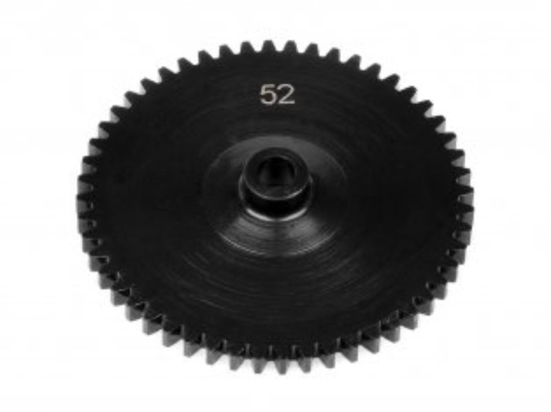 Heavy Duty Spur Gear 52T for RC cars, enhancing speed and torque with durable design for serious racing enthusiasts.