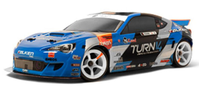 Radio Control 1/10 RS4 Drift Subaru BRZ, featuring sharp handling, a powerful battery, and impressive drifting capabilities.