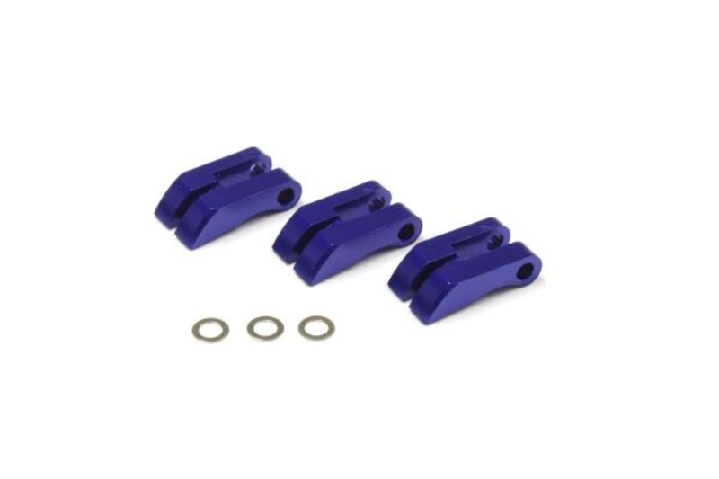 Kyosho 3PC Aluminum Clutch Shoe set for RC cars; enhances power transfer, durability, and throttle response for optimal performance.