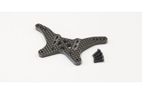 Kyosho Carbon Rear Shock Stay (ZX6/t=5.0) LAW59 enhances RC car suspension for improved stability and handling.