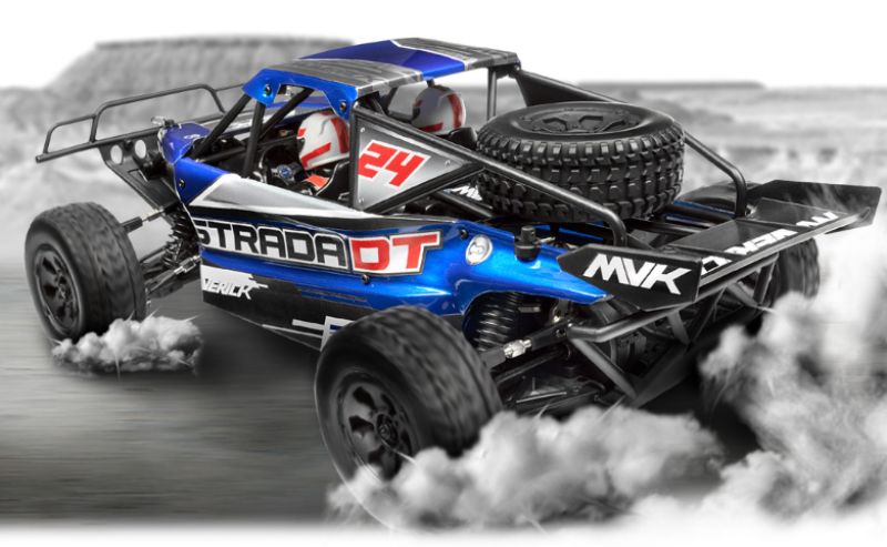 High-performance 1/10 scale RC car designed for rugged terrain, featuring durable chassis and high-grip tires for ultimate fun.