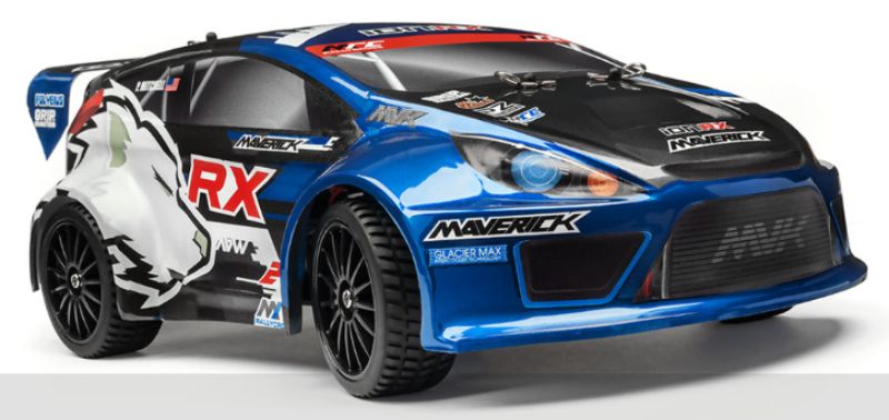 Vibrant 1/18 scale 4WD rallycross RC car featuring waterproof receiver, powerful motor, and durable design for thrilling off-road racing.