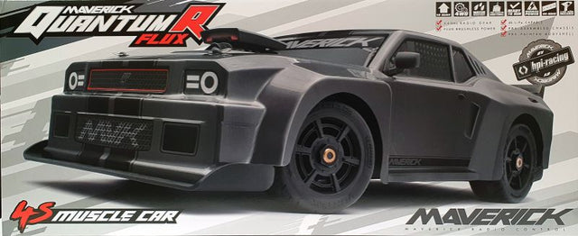 High-speed grey radio control car featuring a powerful brushless motor, 4WD system, and durable off-road design.