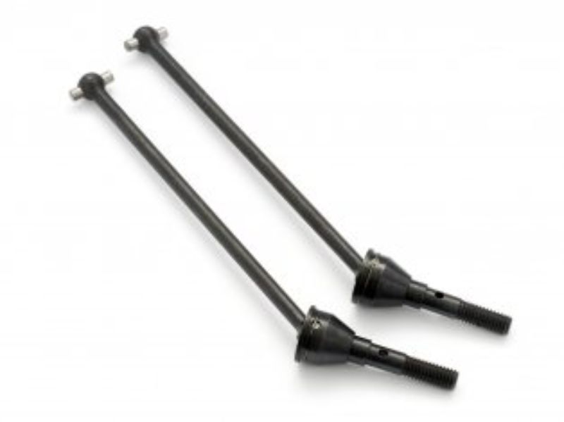 High-strength plastic drive shafts for Quantum MT/XT trucks, designed for durability and improved drivetrain efficiency.