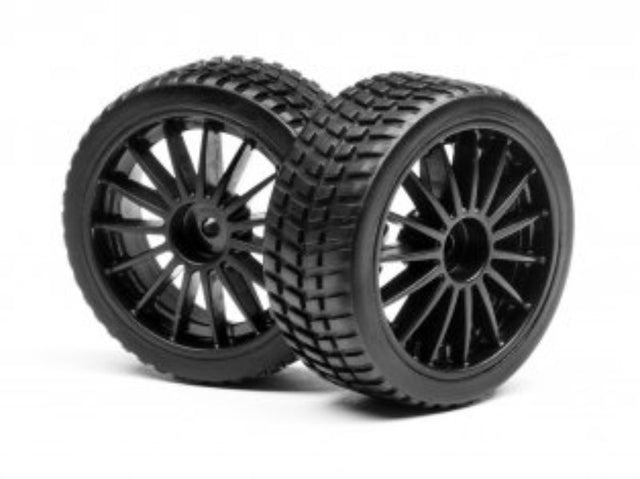 Plastic kitset wheels and tires for Maverick ION RX, designed for performance, durability, and superior traction on various surfaces.