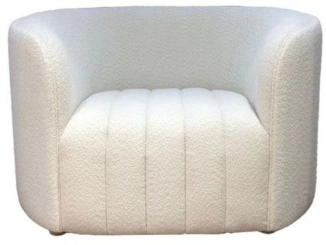 Stylish 112cm armchair featuring plush cushioning, sleek silhouette, and durable materials for modern living spaces.