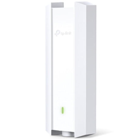 TP-Link EAP610 Wi-Fi 6 AX1800 Outdoor AP with dual-band speeds up to 1.8 Gbps and IP67 weatherproof design for robust connectivity.