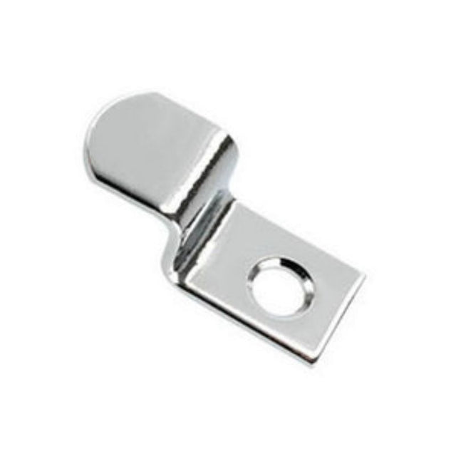 Steel Z Type mirror clips for securely attaching mirrors and glass, perfect for DIY and professional use.