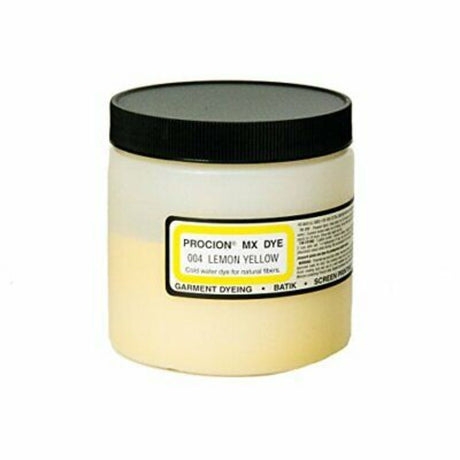 Jacquard Procion MX Dye 230g in WARM BLACK 128, ideal for vibrant, long-lasting dyeing on cotton and other cellulose fibers.