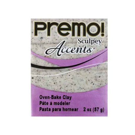 Sculpey Premo Accent Polymer Clay 57g in vibrant colors for versatile crafting, ideal for jewelry, sculpture, and unique projects.