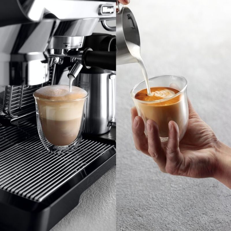 Manual Coffee Machine with Cold Brew - De'Longhi La Specialista Maestro (Matt Black)