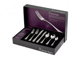 Premium 56pc cutlery set by Stanley Rogers, featuring durable stainless steel for elegant dining and hosting.