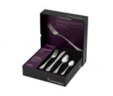 Elegant 24pc Stanley Rogers Metropolitan cutlery set in premium stainless steel, perfect for stylish dining and special occasions.