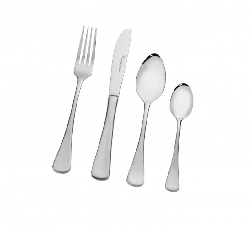 Elegant 24-piece cutlery set for six, crafted from premium stainless steel, ideal for everyday dining and special occasions.