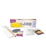 Mad Millie 15 Minute Sourdough Kit for easy homemade artisan bread with no kneading, ideal for busy bakers.