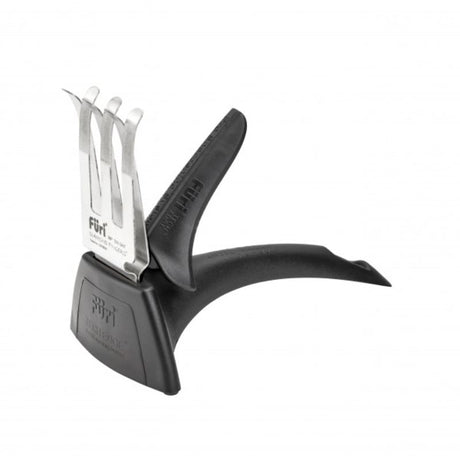 Furi Diamond Fingers™ Knife Sharpener features 6 diamond-coated fingers for precision sharpening of all knife types.