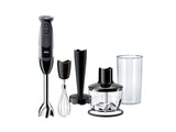 Braun MultiQuick 5 Vario Hand Blender with 1000W motor, SplashControl, and 21-speed wheel for effortless food prep.