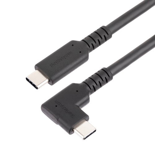 Data Transfer Cable - 6ft (2m) Rugged Right Angle USB-C Cable USB 3.2 Gen 1