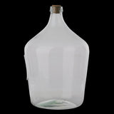 Clear 10L open terrarium for creating indoor gardens; perfect for succulents, flowers, and easy maintenance.